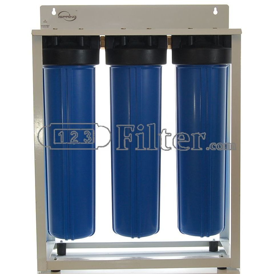 iSpring Big Blue 3-Stage 20" Whole House Water Filter #WKB32B